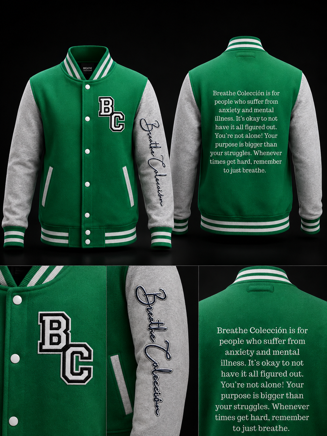 Breathe Varsity Jackets
